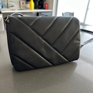 Black Quilted Women's Bag